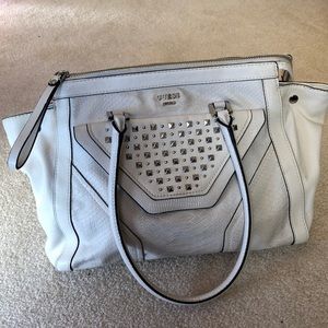White Guess Handbag
